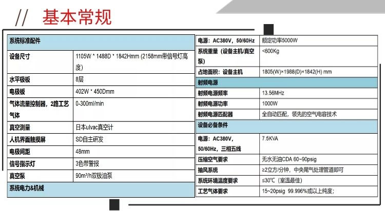 国产等离子清洗机参数